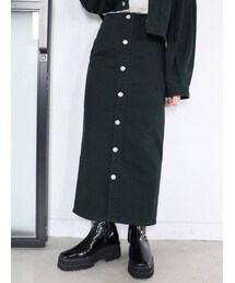 MURUA | バックスリットタイトスカート【セットアップ着用可能】(スカート)