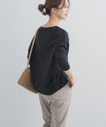 URBAN RESEARCH DOORS | コットンバックタック7分袖プルオーバー(Tシャツ/カットソー)