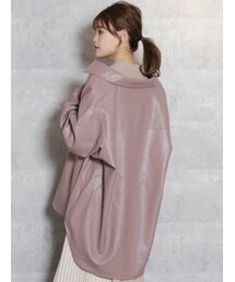 dazzlin | レザーライクCPO(テーラードジャケット)