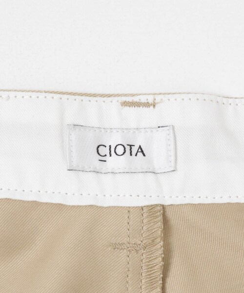 URBAN RESEARCH（アーバンリサーチ）の「CIOTA　スビンコットンチノパンツ（チノパンツ・レディース・ライトネイビー/ベージュ・1/2/3）」の9枚目の写真