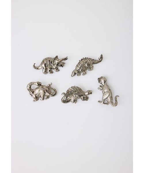 ADAM ET ROPE'（アダムエロペ）の「【M VINTAGE】DEADSTOCK DINOSAUR BROOCH（ブローチ/コサージュ・レディース・シルバー系/その他/シルバー・F）」の19枚目の写真