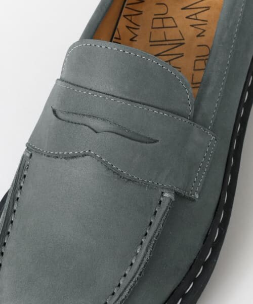URBAN RESEARCH Sonny Label（アーバンリサーチサニーレーベル）の「MANEBU　VOVO NUBUCK（ローファー・メンズ・GRAY/BLACK・40/41/42）」の11枚目の写真