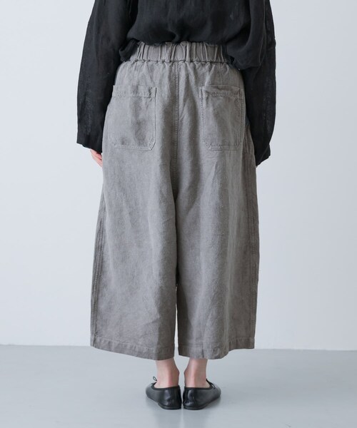 かぐれ（カグレ）の「MITTAN　起毛大麻ワイドパンツ（その他パンツ・レディース・薄炭・2）」の3枚目の写真