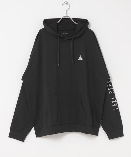 URBAN RESEARCH（アーバンリサーチ）の「LAKE SEEKERS　クイックドライフーディー（パーカー・メンズ・WHITE/BLACK/GRAY/CHARCOAL/NAVY・M/L/XL）」の2枚目の写真