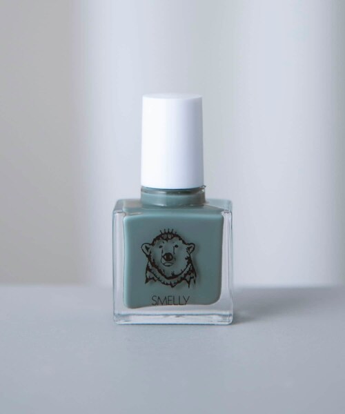 SMELLY（スメリー）の「マニキュア（ネイル用品/ネイルケア・メンズ・タラコ/シソ/ネリウメ/コクリコ/ザクロ/ノイチゴ/ニクキュウ/ハナミズキ/ホオベニ/ランデヴー/ココロ/ヒトハダ/カフェモカ/ヒヨコマメ/ドロアソビ/スナメリ/ボルシチ/シブガキ/ピタゴラス/ターメリック/タタミ/ヨモギ/ハツユキ/バンビーノ/カワセミ/サムゾラ/トビウオ/センチメンタル/プラネタリウム/タロット/シアーローズマリー/シアークローブ・-）」の11枚目の写真