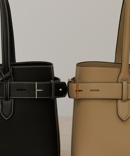 ROPE'（ロペ）の「【E'POR】A BAG Large/A4対応・通勤（トートバッグ・レディース・ブラック/ベージュ・F）」の13枚目の写真