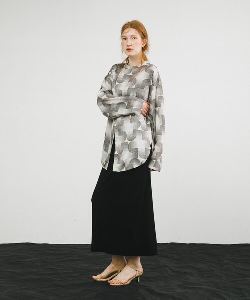 LAATO（ラート）の「tank skirt set（スカート・レディース・ミスト/インク/マロン・FREE）」の8枚目の写真