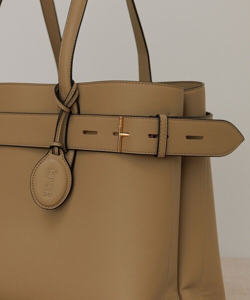 ROPE'（ロペ）の「【E'POR】A BAG Large/A4対応・通勤（トートバッグ・レディース・ブラック/ベージュ・F）」の10枚目の写真