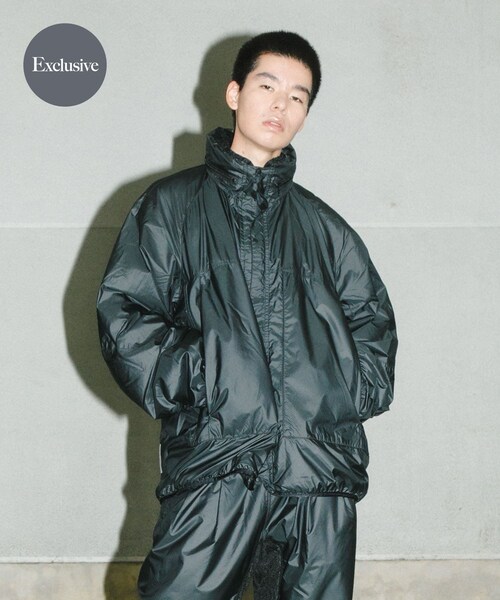 URBAN RESEARCH（アーバンリサーチ）の「『別注』BROOXON×URBS　U.P.S. AIRLITE WARM TECH JACKET（ブルゾン・メンズ・BLACK・M/L/XL）」の2枚目の写真