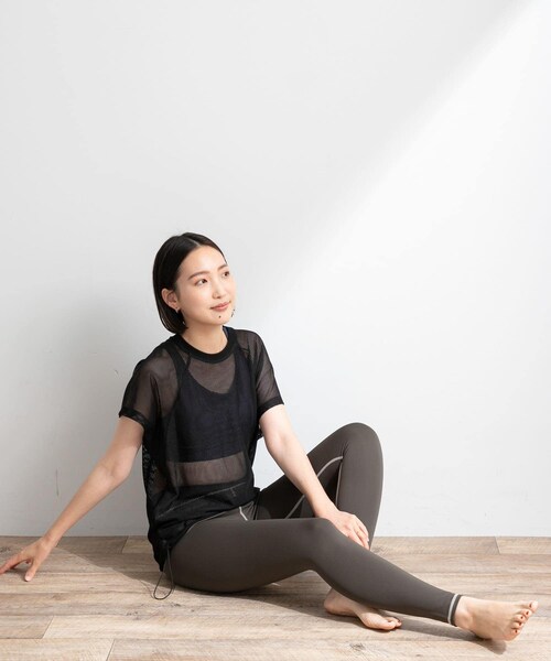 URBAN RESEARCH Sonny Label（アーバンリサーチサニーレーベル）の「SLAB Mesh Raglan Pullover（その他トップス・レディース・オフ/ブラック・FREE）」の11枚目の写真