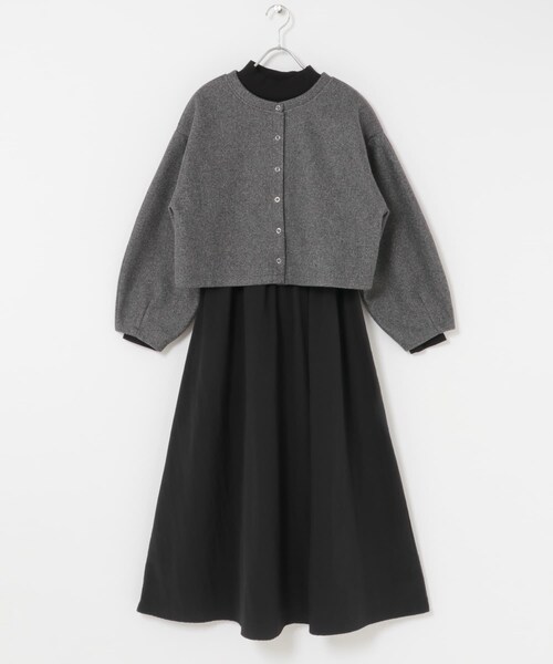 ITEMS URBANRESEARCH（アイテムズ アーバンリサーチ）の「マルチWAYセットワンピース（ワンピース・レディース・MUS/GRY/CHA・Free）」の11枚目の写真