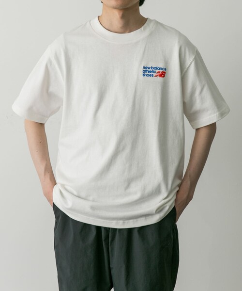 URBAN RESEARCH DOORS(アーバンリサーチドアーズ)の「NEW BALANCE AthleticsPremiumLogoTシャツ(シャツ/ブラウス・メンズ・SST/BUL/BK・M/L/XL)」の7枚目の写真
