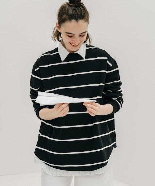 URBAN RESEARCH(アーバンリサーチ)の「dDdDdDd DAY 6 LONG-SLEEVE T-SHIRTS(Tシャツ/カットソー・メンズ・FRIDAY・S/M/L/XL/XXL)」の1枚目の写真