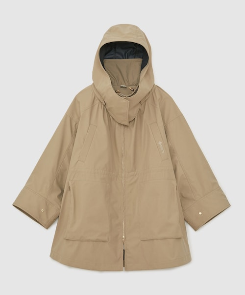 ROPE'（ロペ）の「【Mizuno for ROPE'】ギャザーミドルブルゾン（ブルゾン・レディース・ブラック/ベージュ・36/38）」の4枚目の写真