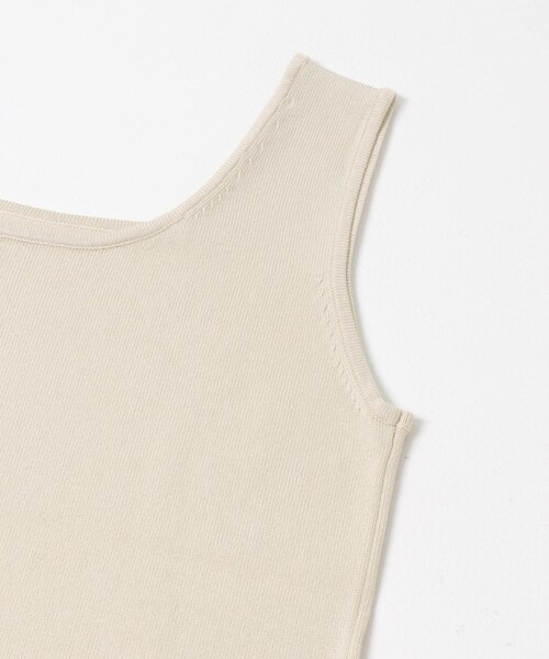 ITEMS URBANRESEARCH(アイテムズ アーバンリサーチ)の「『洗濯可』2WAYニットタンクトップ(ニット/セーター・レディース・OFF/GRN/BLK/BRN/BRD・Free)」の11枚目の写真