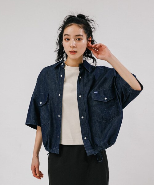 EKAL(エカル)の「『別注』Wrangler×EKAL ライトデニムワークシャツ(シャツ/ブラウス・レディース・USED/O.W・Free)」の18枚目の写真