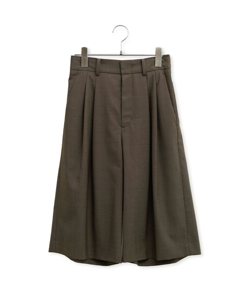 ADAM ET ROPE'（アダムエロペ）の「【サステナブル】アジャストハーフパンツ（その他パンツ・レディース・ブラック/ブラウン系・36/38）」の21枚目の写真