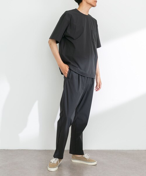 URBAN RESEARCH Sonny Label（アーバンリサーチサニーレーベル）の「『接触冷感/吸水速乾/UVカット』Breeze Fit イージーパンツ（その他パンツ・メンズ・チャコール/ブラック/グレージュ・M/L）」の15枚目の写真