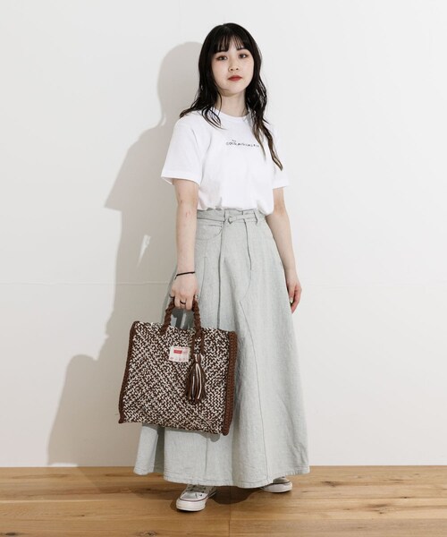 THE GOODLAND MARKET（ザグッドランドマーケット）の「PROJECT 1000　P1000-Hand Tote Bag（ハンドバッグ・レディース・02Lavender/01Black/03Orange・one）」の5枚目の写真