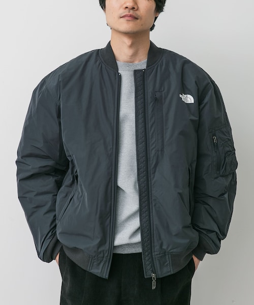 URBAN RESEARCH DOORS（アーバンリサーチドアーズ）の「THE NORTH FACE　Insulation Bomber Jacket（テーラードジャケット・メンズ・CK/AG/K・M/L/XL）」の2枚目の写真