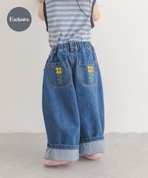URBAN RESEARCH DOORS | 『別注カラー』Solii+Sola　CROSS STITCH DENIM(KIDS)(その他パンツ)