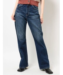 EVRIS | スリットフレアデニムパンツ(デニムパンツ)