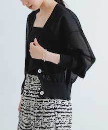 URBAN RESEARCH | new basic　リネン混スポンディッシュニットカーディガン(カーディガン/ボレロ)