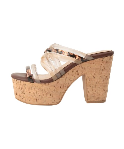 MERCURYDUO（マーキュリーデュオ）の「クリアチューブウエッジサンダル（サンダル・レディース・ミントグリーン/クリア/ベージュ・36/38/34）」の11枚目の写真