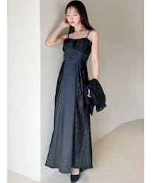 RESEXXY | コルセットプリーツワンピース【セットアップ着用可能】(ドレス)