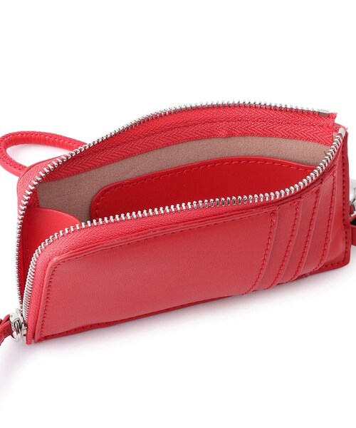 ADAM ET ROPE'（アダムエロペ）の「【WEB限定】カードケース付きチャームストラップ（カードケース・レディース・ブラック/ブラウン/レッド/シルバー・F）」の13枚目の写真