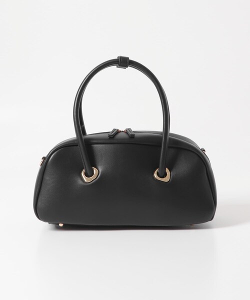 URBAN RESEARCH ROSSO（アーバンリサーチロッソ）の「LE VERNIS　Eyelet wide boston（ボストンバッグ・レディース・オリーブ/モカ/ブラック・-）」の5枚目の写真