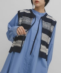 KBF | ジャガードリメイクベスト(ベスト)