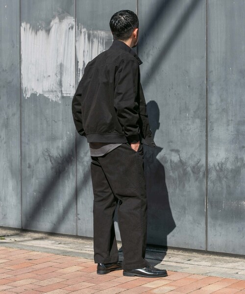 URBAN RESEARCH ROSSO（アーバンリサーチロッソ）の「『XLサイズあり』バルスターモールスキンブルゾン（ブルゾン・メンズ・BLACK/BEIGE/DARK BROWN・M/L/XL）」の10枚目の写真