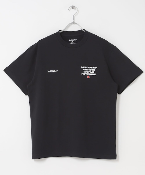 URBAN RESEARCH(アーバンリサーチ)の「LAWN EE LOGO PRINT SS TEE(Tシャツ/カットソー・メンズ・WHITE/BLACK・M/L/XL)」の13枚目の写真