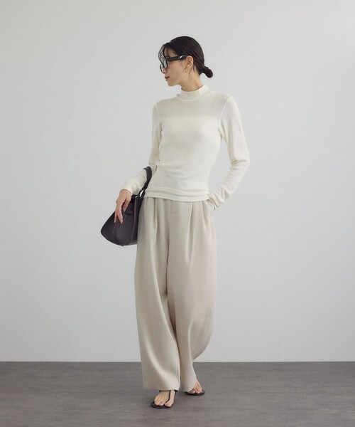 ADAM ET ROPE'（アダムエロペ）の「【heyep（ヘイップ）】Chunky Square Eyewear チャンキースクエアアイウェア（サングラス・レディース・ブラック/その他・F）」の21枚目の写真