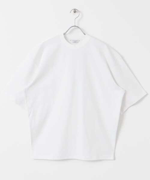 URBAN RESEARCH DOORS（アーバンリサーチドアーズ）の「『UR TECH』防汚ワイドテーパードTシャツ（Tシャツ/カットソー・メンズ・BLUE/WHITE/BLACK・M/L）」の10枚目の写真