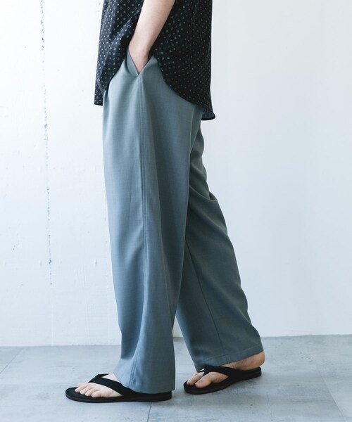 URBAN RESEARCH DOORS(アーバンリサーチドアーズ)の「トロピカルライク イージーパンツ(その他パンツ・メンズ・BLACK/BLUEGRAY/CHARCOAL・M/L)」の16枚目の写真
