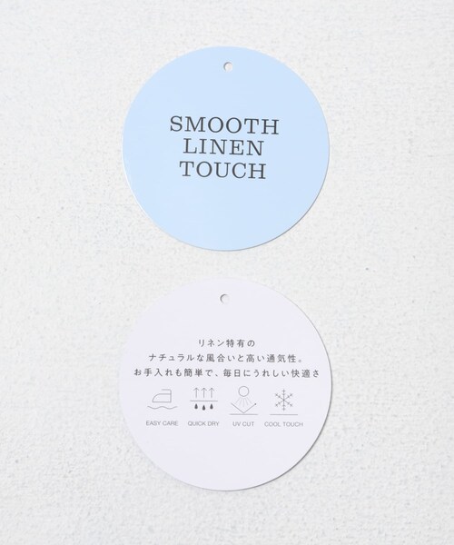 ITEMS URBANRESEARCH(アイテムズ アーバンリサーチ)の「『イージーケア/接触冷感/UVカット』SMOOTH LINEN TOUCH ジャンスカ(ジャンパースカート・レディース・CHA/CML・Free)」の13枚目の写真