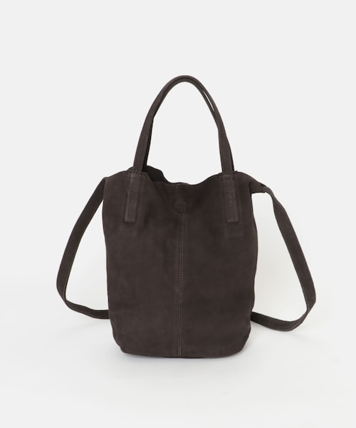 URBAN RESEARCH(アーバンリサーチ)の「Morphee 2WAY SMALL TOTE(トートバッグ・メンズ・CHARCOAL/DARK CHOCO・SS)」の4枚目の写真