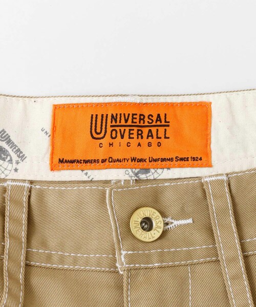 URBAN RESEARCH DOORS（アーバンリサーチドアーズ）の「UNIVERSAL OVERALL×DOORS　別注SHORT PAINTER SKIRT∴（スカート・レディース・BEIGE/GRAY・M/L）」の9枚目の写真
