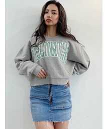 GYDA | FASCINATING ショートスウェットトップス(スウェット)