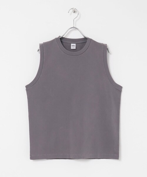 URBAN RESEARCH（アーバンリサーチ）の「『別注』ndx×URBS　EX Classic Nosleeve2（タンクトップ・レディース・VIOLET/C GREEN/CITRUS/ROCK DOVE/WHITE・S）」の14枚目の写真