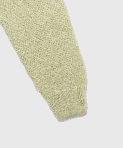 ADAM ET ROPE'(アダムエロペ)の「【AURALEE/オーラリー】BRUSHED SUPER KID MOHAIR KNIT P/O(ニット/セーター・メンズ・ブラック/グリーン/カーキ・3/4)」の16枚目の写真