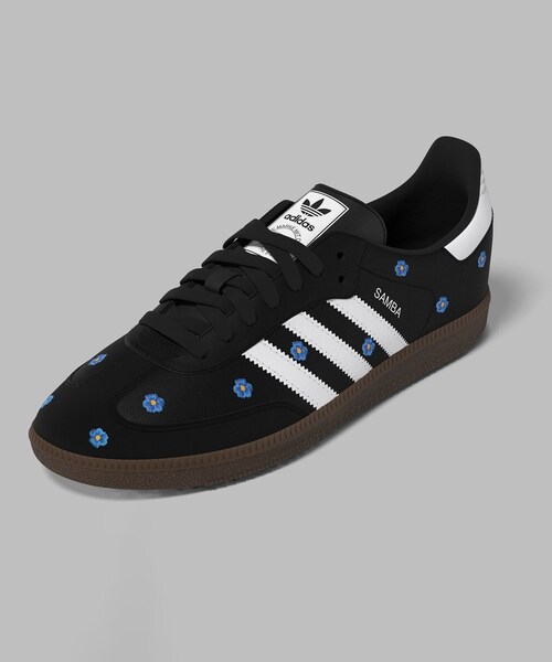 ADAM ET ROPE'（アダムエロペ）の「【adidas（アディダス）】SAMBA OG W2 / サンバ（スニーカー・レディース・ブラック系/ホワイト・22.5/23.5/24.5/25.0）」の12枚目の写真