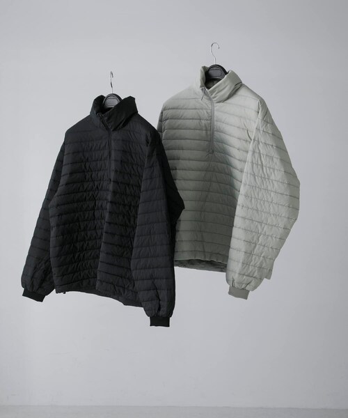 URBAN RESEARCH(アーバンリサーチ)の「ES.1 Down sweater(その他トップス・メンズ・lt gray/black・M/L/XL)」の14枚目の写真