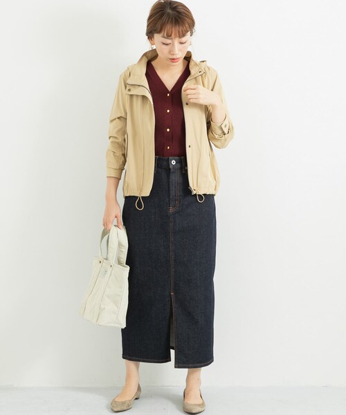 URBAN RESEARCH Sonny Label（アーバンリサーチサニーレーベル）の「マウンテンパーカー（マウンテンパーカー・レディース・カーキ/ブラック/ベージュ/ネイビー・34/36/38/40）」の19枚目の写真