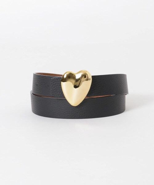 URBAN RESEARCH(アーバンリサーチ)の「A VACATION HEART GOLD BELT(ベルト・レディース・BLK BRN G・-)」の1枚目の写真