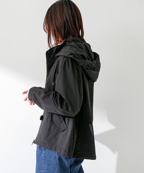 URBAN RESEARCH Sonny Label（アーバンリサーチサニーレーベル）の「撥水マウンテンパーカー（マウンテンパーカー・レディース・オフ/ブラック/ベージュ/カーキ・36/38/40）」の19枚目の写真