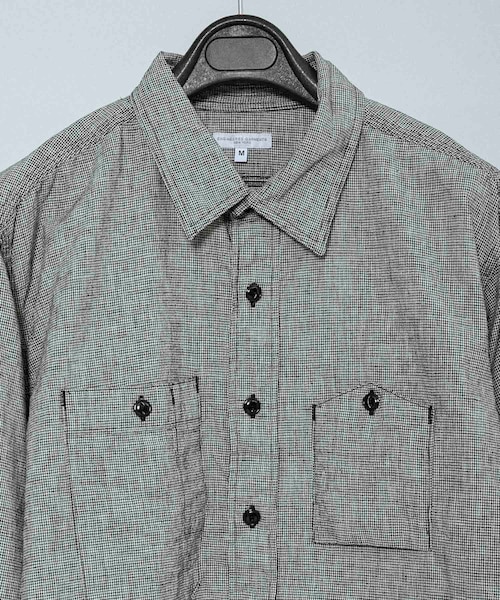 URBAN RESEARCH(アーバンリサーチ)の「Engineered Garments WORK SHIRT(シャツ/ブラウス・メンズ・BLACK/GR・M/L)」の3枚目の写真