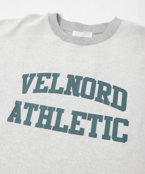 SENSE OF PLACE by URBAN RESEARCH（センスオブプレイスバイアーバンリサーチ）の「カレッジスウェットショートスリーブTシャツ（スウェット・メンズ・GRAY/NAVY/RED・M/L）」の16枚目の写真